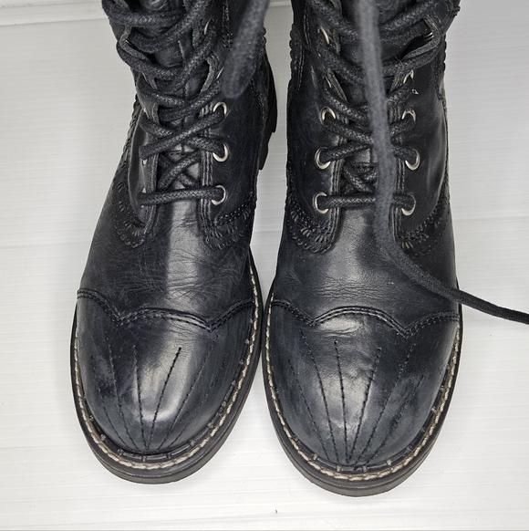 John Fluevog Bertman Tall Derby Boots Discontinued | 7th Heaven Collection 7.5 - Picture 10 of 16